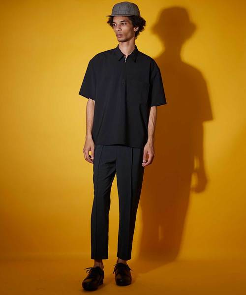 UNITED TOKYO（ユナイテッドトウキョウ）の「アンクルTWストレッチテーパードパンツ（その他パンツ・メンズ・ブラック/グリーン・1/2/3）」の5枚目の写真