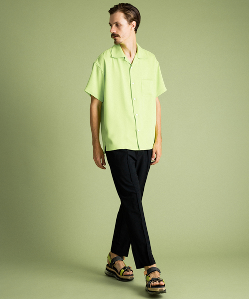 UNITED TOKYO（ユナイテッドトウキョウ）の「アンクルTWストレッチテーパードパンツ（その他パンツ・メンズ・ブラック/グリーン・1/2/3）」の14枚目の写真