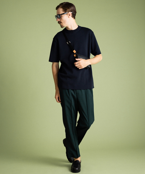 UNITED TOKYO（ユナイテッドトウキョウ）の「アンクルTWストレッチテーパードパンツ（その他パンツ・メンズ・ブラック/グリーン・1/2/3）」の13枚目の写真