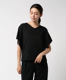 AMERICAN HOLIC | ・半袖レースプルオーバー(Tシャツ/カットソー)