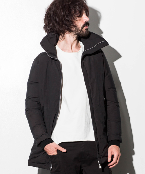 CDM BY CARPEDIEM（シーディーエムバイカルペディエム）の「CDM BY CARPEDIEM(シーディーエム バイ カルペディエム)ダウンコート（ダウンジャケット/コート・メンズ・ブラック/カーキ・SMALL/MEDIUM/LARGE）」の3枚目の写真