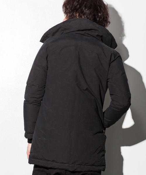 CDM BY CARPEDIEM（シーディーエムバイカルペディエム）の「CDM BY CARPEDIEM(シーディーエム バイ カルペディエム)ダウンコート（ダウンジャケット/コート・メンズ・ブラック/カーキ・SMALL/MEDIUM/LARGE）」の5枚目の写真