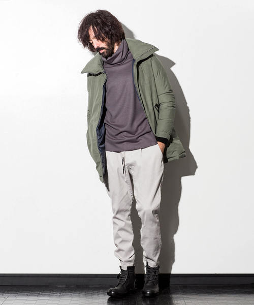 CDM BY CARPEDIEM（シーディーエムバイカルペディエム）の「CDM BY CARPEDIEM(シーディーエム バイ カルペディエム)ダウンコート（ダウンジャケット/コート・メンズ・ブラック/カーキ・SMALL/MEDIUM/LARGE）」の9枚目の写真