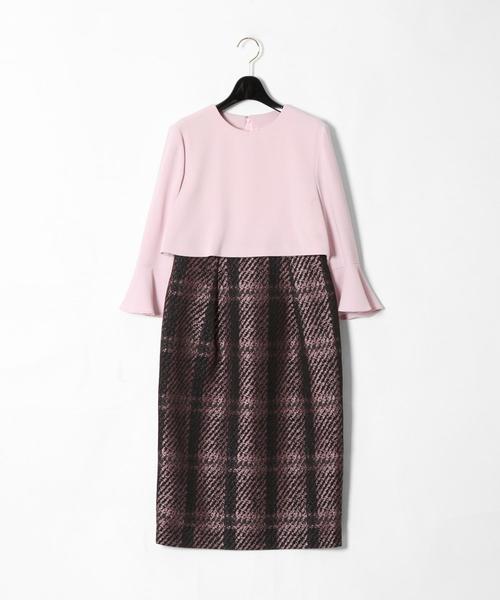 セール チェックジャガード切替ワンピース ワンピース ワンピース Class グレースクラス のファッション Grace 別格の セール チェックジャガード切替ワンピース ワンピース ワンピース Class グレースクラス のファッション Grace 別格の