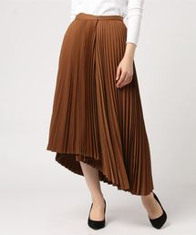 CLANE | ASSYMETRY LIGHT PLEATS SKIRT(スカート)