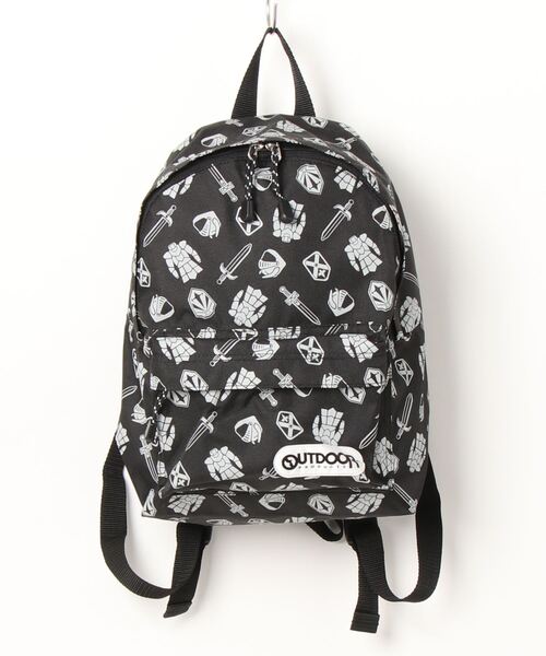 OUTDOOR PRODUCTS（アウトドアプロダクツ）の「【OUTDOOR PRODUCTS/アウトドアプロダクツ】KIDS（キッズ）チアフルデイパック（バックパック/リュック・キッズ・オレンジ系その他/レモンイエロー/サックスブルー/シルバー/ライトグリーン/ブルー/インディゴブルー/ホワイト/チャコールグレー/マスタード/レッド系その他/ワイン/ピンク系その他/ゴールド/スカイブルー/その他1/ミント/ダークグリーン/その他2/パープル/杢グレー/ライトパープル/ラベンダー/ライトブルー/レンガ/その他3/レッド/ライトグレー/キャメル/グレイッシュブルー/ダークブルー/ブルー系その他/ピンク/スミクロ/イエロー系その他・FREE）」の3枚目の写真