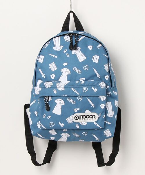 OUTDOOR PRODUCTS（アウトドアプロダクツ）の「【OUTDOOR PRODUCTS/アウトドアプロダクツ】KIDS（キッズ）チアフルデイパック（バックパック/リュック・キッズ・オレンジ系その他/レモンイエロー/サックスブルー/シルバー/ライトグリーン/ブルー/インディゴブルー/ホワイト/チャコールグレー/マスタード/レッド系その他/ワイン/ピンク系その他/ゴールド/スカイブルー/その他1/ミント/ダークグリーン/その他2/パープル/杢グレー/ライトパープル/ラベンダー/ライトブルー/レンガ/その他3/レッド/ライトグレー/キャメル/グレイッシュブルー/ダークブルー/ブルー系その他/ピンク/スミクロ/イエロー系その他・FREE）」の17枚目の写真