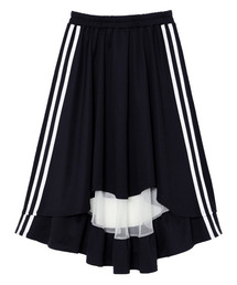 Candy Stripper | RANDOM HEM JERSEY スカート(スカート)