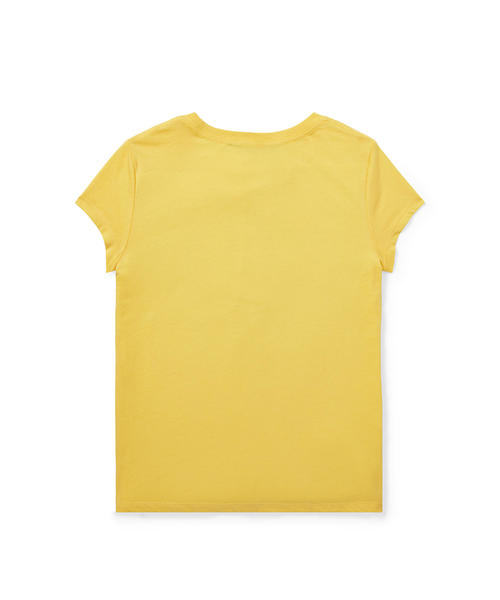 フローラル ポロ ジャージー Tシャツ フローラル ポロ ジャージー Tシャツ