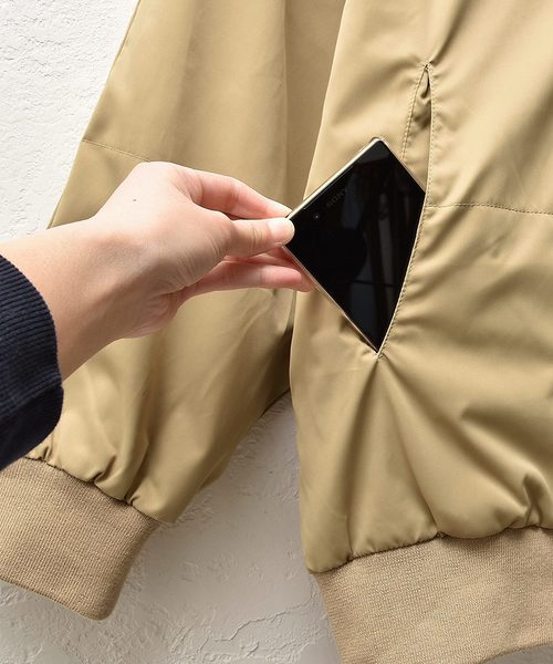 MinoriTY（マイノリティ）の「【2020秋冬】ドルマンビッグサイズMA-1 ライトアウター スプリングコート（MA-1・メンズ・ブラック/ベージュ/カーキ・M/L）」の12枚目の写真
