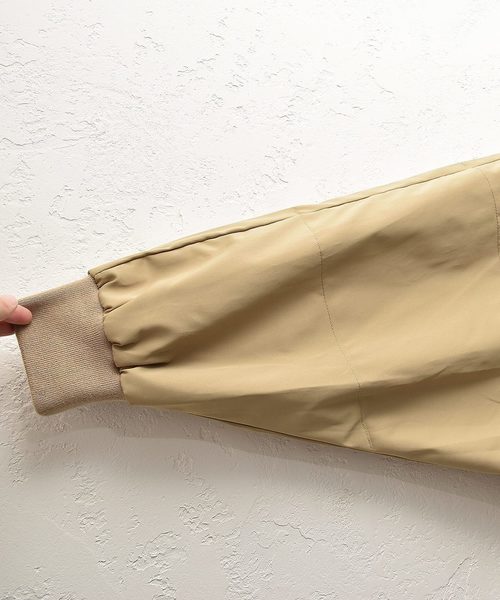 MinoriTY（マイノリティ）の「【2020秋冬】ドルマンビッグサイズMA-1 ライトアウター スプリングコート（MA-1・メンズ・ブラック/ベージュ/カーキ・M/L）」の7枚目の写真