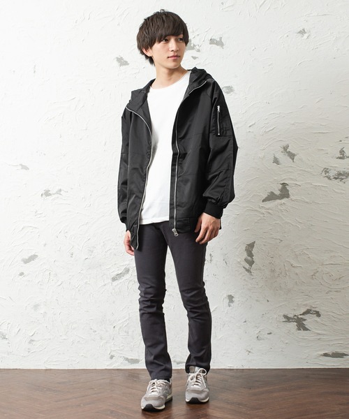 MinoriTY（マイノリティ）の「【2020秋冬】ドルマンビッグサイズMA-1 ライトアウター スプリングコート（MA-1・メンズ・ブラック/ベージュ/カーキ・M/L）」の17枚目の写真