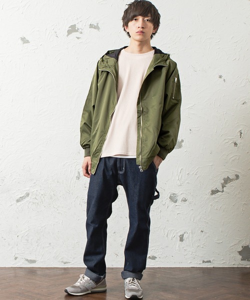 MinoriTY（マイノリティ）の「【2020秋冬】ドルマンビッグサイズMA-1 ライトアウター スプリングコート（MA-1・メンズ・ブラック/ベージュ/カーキ・M/L）」の18枚目の写真