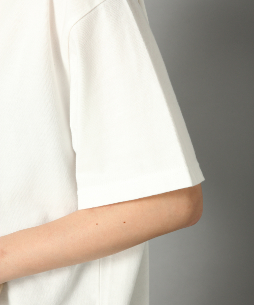 LOWRYS FARM（ローリーズファーム）の「アソートロゴＴＥＥ　838655（Tシャツ/カットソー・レディース・オフホワイト/ブラック/ベージュ/イエロー・FREE）」の19枚目の写真