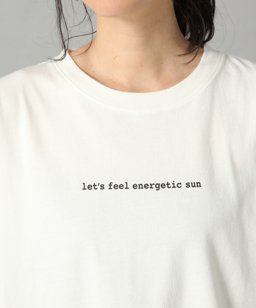 LOWRYS FARM（ローリーズファーム）の「アソートロゴＴＥＥ　838655（Tシャツ/カットソー・レディース・オフホワイト/ブラック/ベージュ/イエロー・FREE）」の14枚目の写真