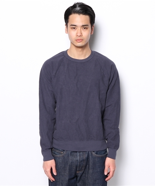 SHIPS（シップス）の「SAVE KHAKI: コットン リバーシブル フリース スウェット（スウェット・メンズ・ホワイト/グレー/ネイビー・SMALL/LARGE/MEDIUM）」の9枚目の写真