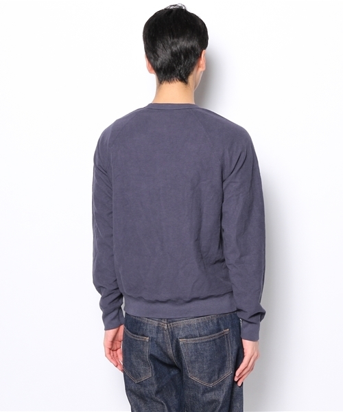 SHIPS（シップス）の「SAVE KHAKI: コットン リバーシブル フリース スウェット（スウェット・メンズ・ホワイト/グレー/ネイビー・SMALL/LARGE/MEDIUM）」の5枚目の写真