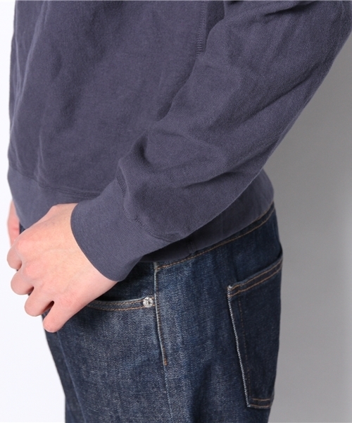 SHIPS（シップス）の「SAVE KHAKI: コットン リバーシブル フリース スウェット（スウェット・メンズ・ホワイト/グレー/ネイビー・SMALL/LARGE/MEDIUM）」の7枚目の写真