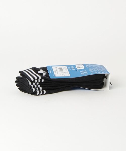 adidas（アディダス）の「トレフォイル アンクルソックス 3足組み [TREFOIL ANKLE SOCKS 3 PAIRS]  / アディダスオリジナルス adidas Originals（ソックス/靴下・メンズ・ホワイト/ブラック/ホワイト×ネイビー/ホワイト×レッド/ホワイト×グレー/ホワイト×ブラック/オフホワイト/マルチ/ホワイト系その他/オリーブ/グリーン/ホワイト×グリーン/ホワイト系その他2/ブラック系その他・19-21cm/22.0～24.0cm/24.0～26.0cm/27.0～29.0cm/17-19cm）」の21枚目の写真