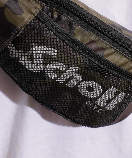 And A（アンドエー）の「SCHOTT ショット / NYLON WAIST BAG ナイロン ウエスト ボディ バッグ / 3199048（ボディバッグ/ウエストポーチ・メンズ・ホワイト/ブラック/エンジ/オリーブ/イエロー/ブルー/グリーン系カモフラージュ・FREE）」の17枚目の写真