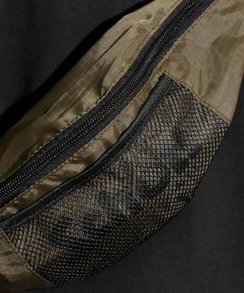 And A（アンドエー）の「SCHOTT ショット / NYLON WAIST BAG ナイロン ウエスト ボディ バッグ / 3199048（ボディバッグ/ウエストポーチ・メンズ・ホワイト/ブラック/エンジ/オリーブ/イエロー/ブルー/グリーン系カモフラージュ・FREE）」の20枚目の写真