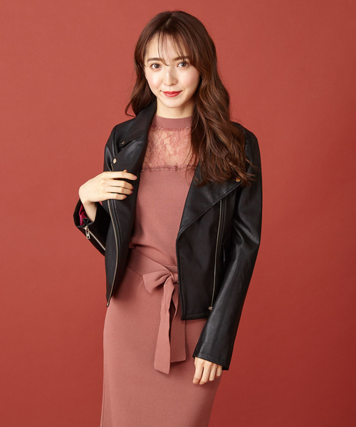 MIIA - ミーア　スウェードライダース MIIA（ミーア）の「スウェードライダースジャケット（ライダース