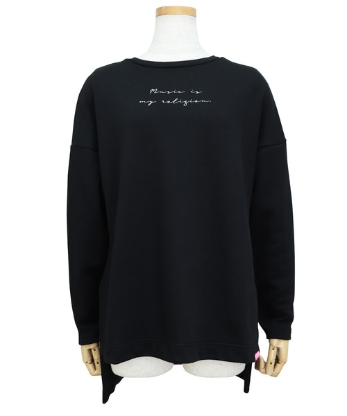 reca（レカ）の「筆記体 ロゴスウェット（スウェット・レディース・アイボリー/ブラック/カーキ/ベージュ・FREE）」の15枚目の写真