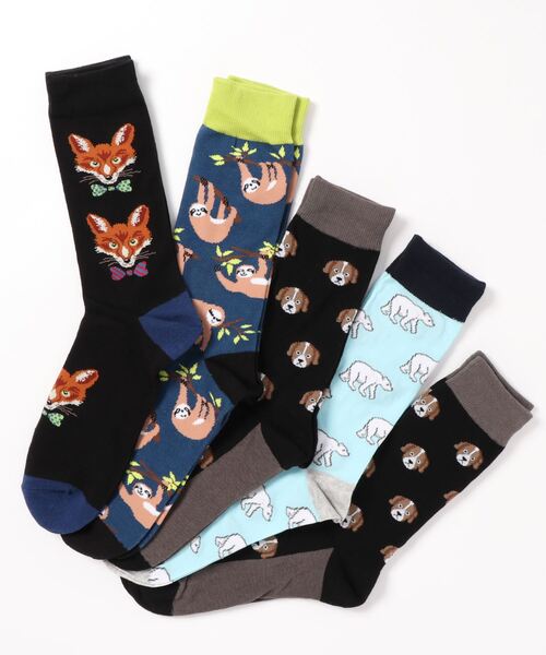 Jubilee(ジュビリー)の「ポップデザイン メンズソックス5足セット(ソックス/靴下・メンズ・その他1/その他2/その他3/その他4/その他5/その他6/その他7/その他12/その他11/その他10/その他9/その他8/その他13/その他14/その他15/その他16/その他17/その他18/その他20/その他24/その他23/その他22/その他21/その他19・FREE)」の9枚目の写真