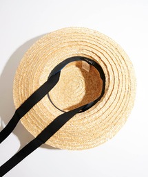 未使用UN3D. アンスリードストローハット 麦わら帽子 UN3D.（アンスリード）の「【UN3D.(アンスリード)】ダブルテープ