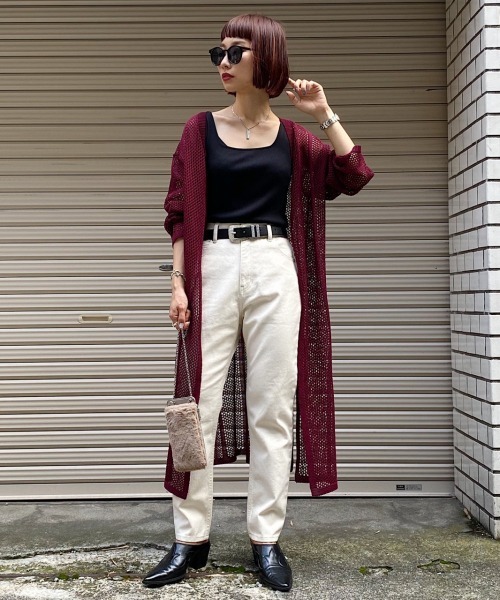 PAGEBOY（ページボーイ）の「カラーデニムパンツ（デニムパンツ・レディース・オフホワイト/ブルー/イエロー系その他・25inch/26inch）」の5枚目の写真