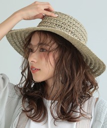 ワイドブリムフェドラハット