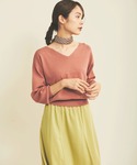 The Virgnia(ザ ヴァージニア)の「アンゴラ混カラーニット(ニット