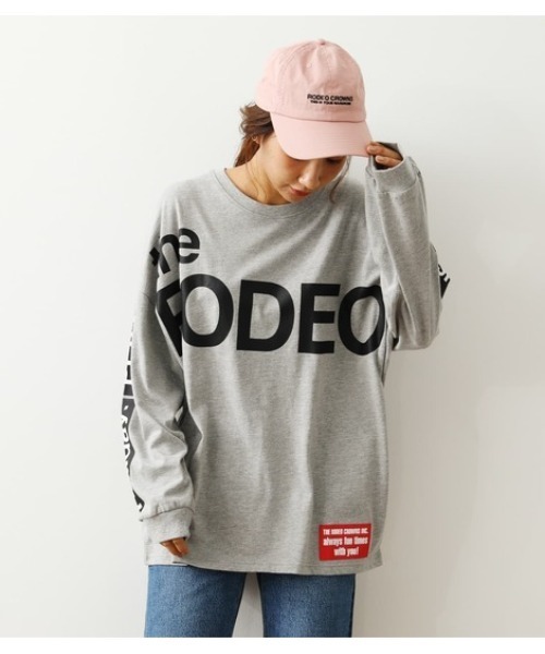 セール ボックスロゴ ロングスリーブtシャツ Tシャツ カットソー Rodeo Crowns Wide Bowl ロデオクラウンズワイドボウル のファッション通販 Zozotown