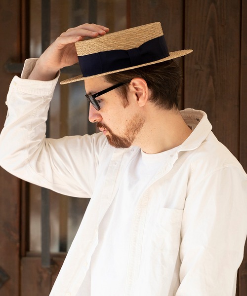 Jano / Mighty Shine カンカン帽 Mighty Shine 帽子 ハット Jano / カンカン帽 メンズ : ZOZOTOWN