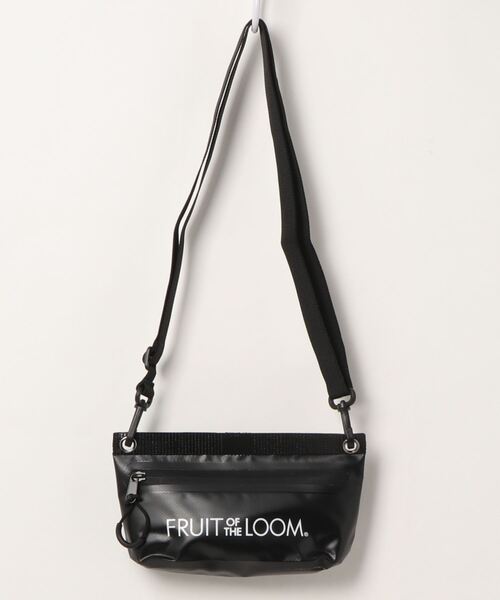 FRUIT OF THE LOOM（フルーツオブザルーム）の「【W】【FRUIT OF THE LOOM】FTL WELDER 2WAY POUCH（ボディバッグ/ウエストポーチ・レディース・ブラック/パープル/イエロー/オレンジ/グリーン・FREE）」の2枚目の写真