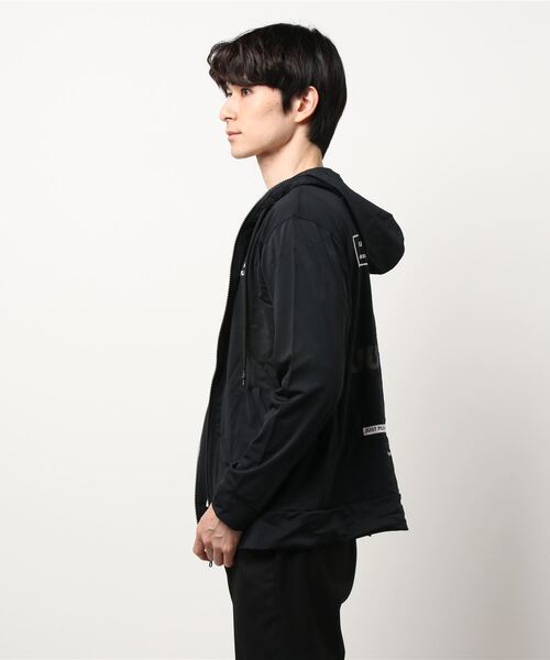 RATTLE TRAP（ラトルトラップ）の「【JUST PLAY】ラッシュガード ストレッチベア天竺パーカ（パーカー・メンズ・ブラック/ホワイト・LL/M/S/L）」の12枚目の写真