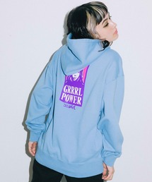 X-girl | GRRRL POWER SWEAT HOODIE(パーカー)