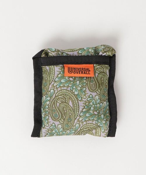 UNIVERSAL OVERALL(ユニバーサルオーバーオール)の「【UNIVERSALOVERALL】ペイズリー柄エコBAG(エコバッグ/サブバッグ・メンズ・モカ/ラベンダー/ホワイト/オレンジ/グレー・FREE)」の9枚目の写真