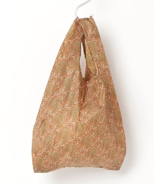 UNIVERSAL OVERALL(ユニバーサルオーバーオール)の「【UNIVERSALOVERALL】ペイズリー柄エコBAG(エコバッグ/サブバッグ・メンズ・モカ/ラベンダー/ホワイト/オレンジ/グレー・FREE)」の17枚目の写真