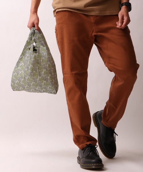 UNIVERSAL OVERALL(ユニバーサルオーバーオール)の「【UNIVERSALOVERALL】ペイズリー柄エコBAG(エコバッグ/サブバッグ・メンズ・モカ/ラベンダー/ホワイト/オレンジ/グレー・FREE)」の12枚目の写真