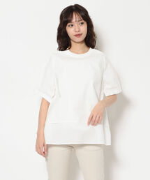 TIGRE BROCANTE | TIGRE BROCANTE/ティグルブロカンテ　ブロードリブレイヤーブラウス(シャツ/ブラウス)