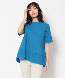 TIGRE BROCANTE | TIGRE BROCANTE/ティグルブロカンテ　ブロードリブレイヤーブラウス(シャツ/ブラウス)