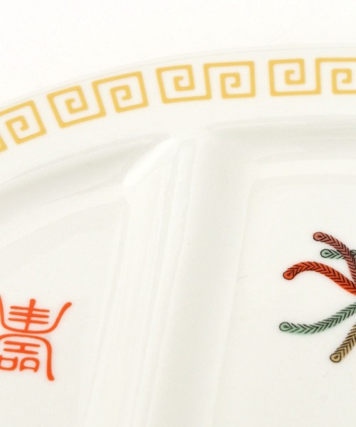 niko and...（ニコアンド）の「【おまち堂】餃子皿（食器・レディース・レッド/イエロー・0）」の3枚目の写真