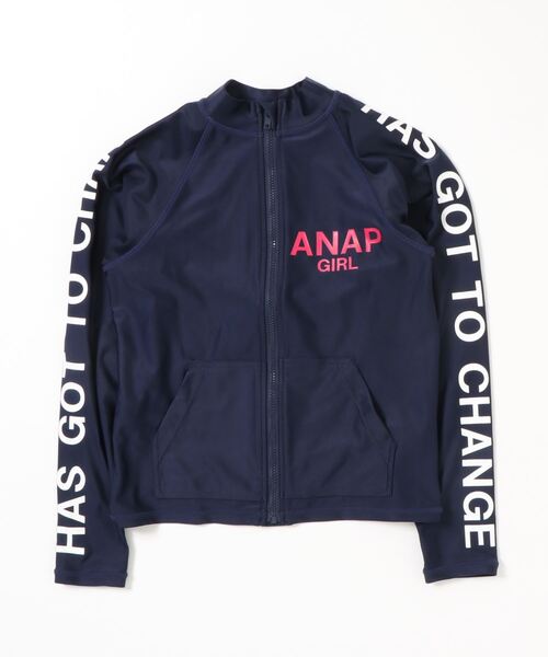 セール Anap Girl アナップガール キッズプリントラッシュガード ラッシュガード Anap Girl アナップガール のファッション通販 Zozotown