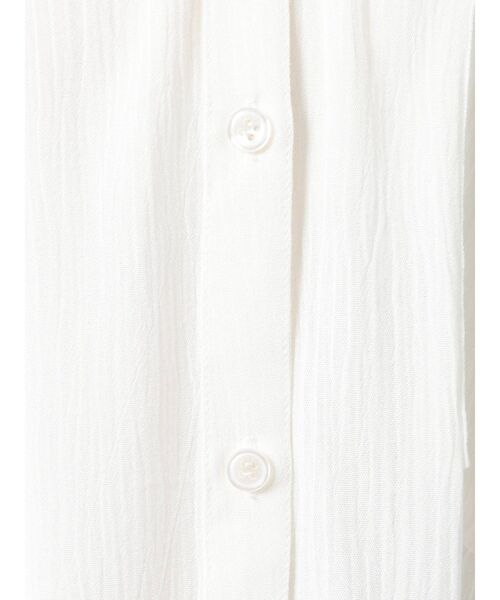 GYDA（ジェイダ）の「楊柳モモンガシャツ（シャツ/ブラウス・レディース・ベージュ/パープル/オフホワイト・FREE）」の17枚目の写真