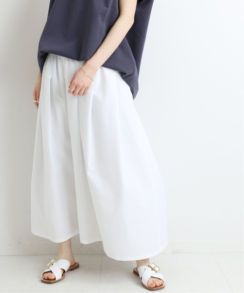 IENA（イエナ）の「サッカーギャザーデザインスカート◆（スカート・レディース・グリーン/ネイビー/ホワイト・34/40/36/38）」の12枚目の写真