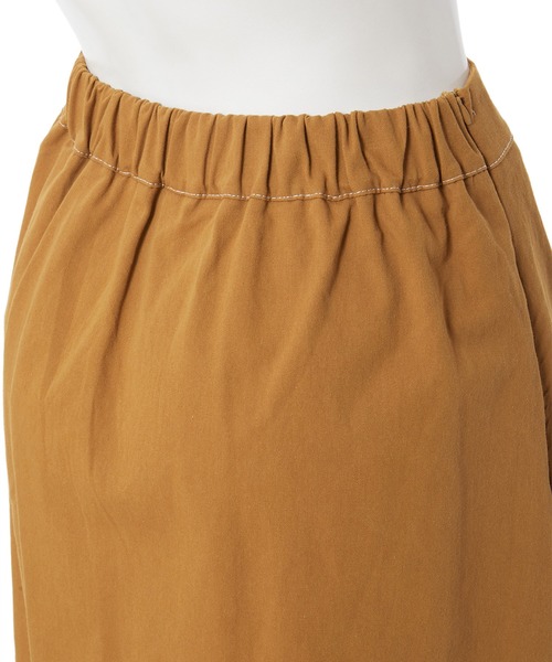 fifth calin（フィフスカラン）の「ステッチシャツスカートセットアップ（セットアップ・レディース・カーキ/マスタード・MEDIUM）」の13枚目の写真