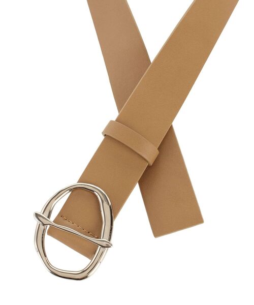 EMODA（エモダ）の「ワイドバックルベルト（ベルト・レディース・ブラック/ベージュ・FREE）」の4枚目の写真