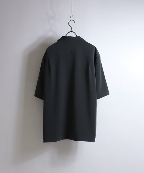 Confirm（コンファーム）の「Confirm / コンファーム PE 無地 / クレリック オープンカラーシャツC（シャツ/ブラウス・メンズ・ピンク系その他/ベージュ/ピンク/ブラック/ミント・M/L）」の9枚目の写真