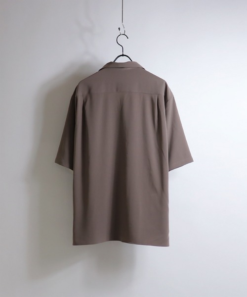 Confirm（コンファーム）の「Confirm / コンファーム PE 無地 / クレリック オープンカラーシャツC（シャツ/ブラウス・メンズ・ピンク系その他/ベージュ/ピンク/ブラック/ミント・M/L）」の15枚目の写真